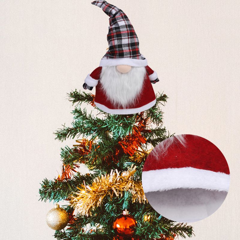 26 Inch Christmas Tree Topper Swedish Gnome Tomte Santa Gnome Holiday